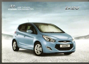 Hyundai ix20 2012-2014 UK Market Sales Brochure Classic, Active & Style - Picture 1 of 3