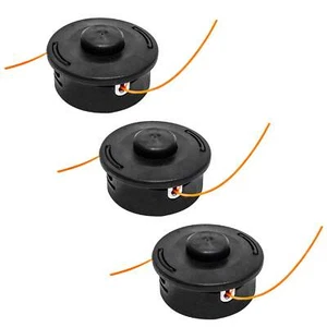 3PK Trimmer Head Fits Stihl 25-2 FS44 FS55 FS80 FS83 FS85 FS86 FS88 - Picture 1 of 3