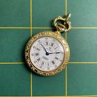 Vintage CATOREX MANUAL WIND GOLD PLATED POCKET WATCH SWISS MADE 2