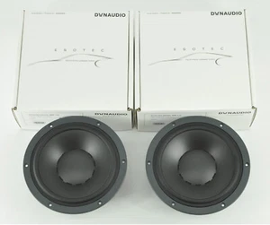 DYNAUDIO ESOTEC MW 172 A PAIR OF UNIQUE QUALITY WOOFERS 8" / 20cm , BRAND NEW - Picture 1 of 6