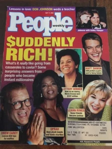 PEOPLE WEEKLY 5/17/99 Suddenly Rich, Matt Damon, Drew Carey, Oprah, Leann Rimes - Picture 1 of 1
