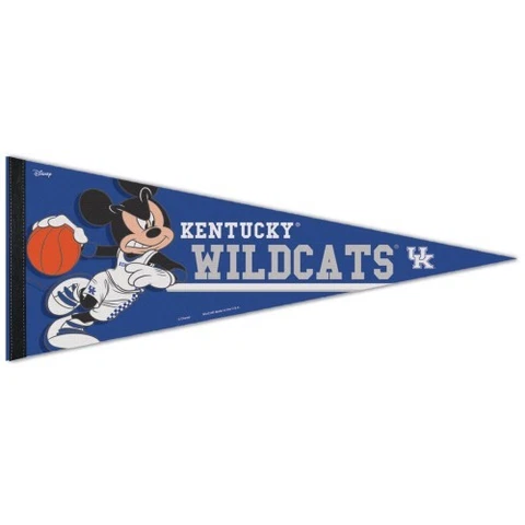 KENTUCKY WILDCATS MICKEY MOUSE DISNEY PREMIUM PENNANT 12"X30" BANNER Cover