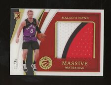 2020-21 Immaculate Acetate Gold Malachi Flynn Raptors RC Rookie Jersey /25