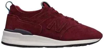 New Balance 997 Made in USA Burgundy White Black M997DC2 - Image 1 of 4