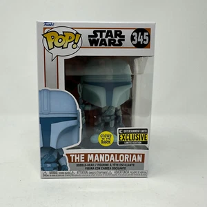 Funko Pop! Star Wars - DER MANDALORIANER (GITD) #345 - Unterhaltung Erde exklusiv - Bild 1 von 8