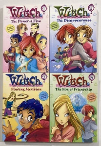 Witch Book Series Paperback Books Elizabeth Lenhard Children's Fiction 1-4 Lot - Picture 1 of 9