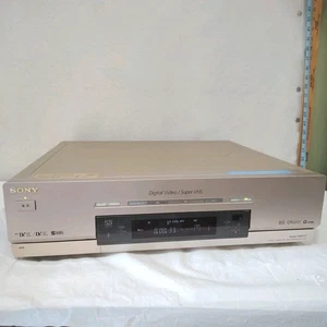 Sony ES WV-DR7 DV/Mini DV + SVHS/VHS Video Player Recorder Dual Deck VCR TBC EX - Picture 1 of 20