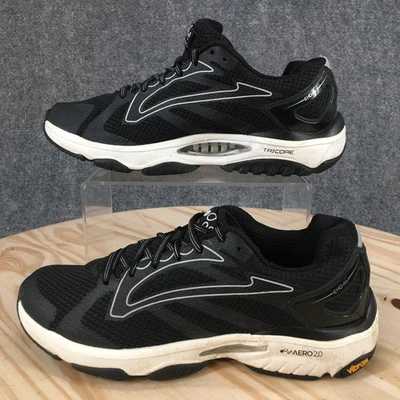 Abeo туфли женщин 7 M Aero 2.0 Skylar спортивный работает кроссовки черная сетка шнурует вверх - Изображение 1 из 4