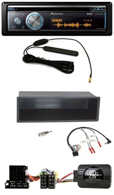 Pioneer CD USB Bluetooth DAB Lenkrad Autoradio für VW Passat Golf IV Polo schwar - Bild 1 von 4