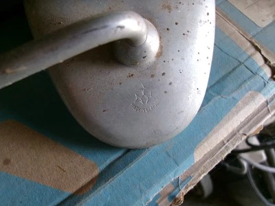 1955-56 Porsche 356 Three / 3 Stars  Mirror Vintage Original - Image 1 of 4