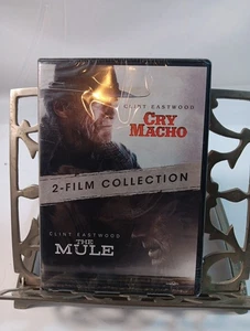Cry Macho & The Mule (DVD, 2011) Clint Eastwood 2 Film Collection New Ships FREE - Imagen 1 de 2
