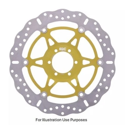 Disco de freno EBC S/Steel Float Cont X 15 FLHS para Yamaha FZR 1000 EX UP STD 89-90 Foto 1 de 2