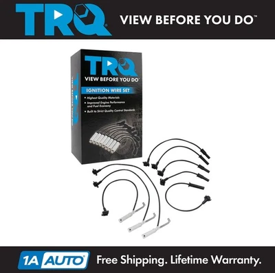 Комплект проводов свечей зажигания TRQ подходит для Ford Ranger 1998-2001 Mazda B2500 1995-2001 годов выпуска - Изображение 1 из 4