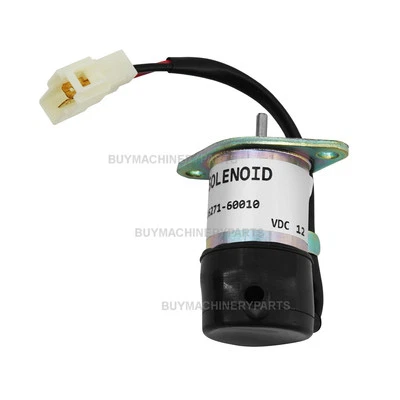 Shutoff Solenoid Valve 052600-4151 16271-60012 For Kubota D1105 Engine Denso Z28 - Image 1 of 4