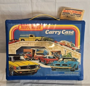 1978 Matchbox Carry Case Holds 48 Models Lesney England, tags, trays and book - Bild 1 von 17