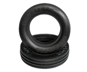 New Tamiya Grasshopper II Front Ribbed Tires 9805182 - Picture 1 of 1