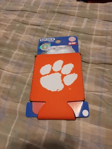 CLEMSON TIGERS KOOZIE CAN COOLER FLAT Cover