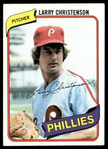 Larry Christenson 1980 Topps Burger King Philadelphia Phillies #16 - Picture 1 of 2