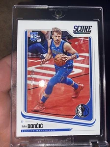 2018 Panini Chronicles Score Luka Doncic Platinum True #1/1 Rookie Masterpiece - Picture 1 of 4