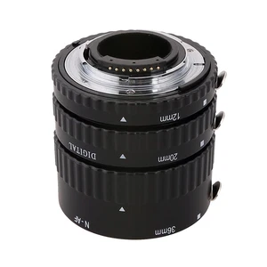 Meike Metal Auto Focus AF Macro Extension Tube Set for Nikon Camera - Picture 1 of 5