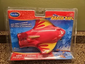 Swim Ways "Razor Ray" Red Yellow Pool Toy #12500 New in package - Picture 1 of 5