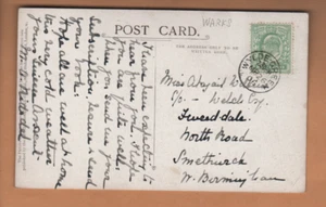 Wylde Green, Warwickshire - Single Circle Postmark - Hunting PC - Picture 1 of 2