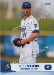 2023 Omaha Storm Chasers Mike Mayers RC Rookie Royals Minor League - Picture 1 of 1