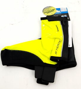 Shimano S1100X H2O Bicycle Shoe Cover Large, 42-44 EU, Yellow