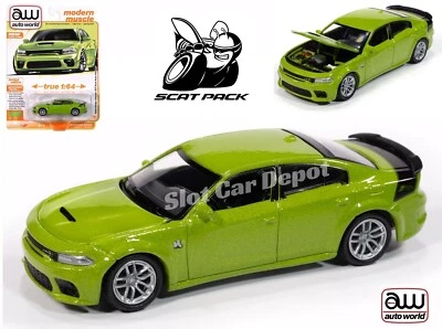 Auto World NUEVO CASTING '23 Dodge Charger Scat Pack Swinger escala 1:64 Diecast452 Foto 1 de 4