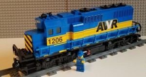 Custom Train Unstoppable Movie 1206 GP40 Engine -Please Read Item Description-