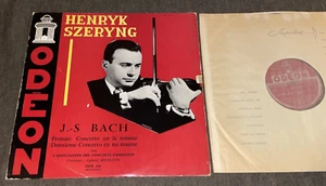 Odeon ODX 114 ed1 H. Szeryng, Bouillon, l'Association: Bach: Violin concertos. - Imagen 1 de 4