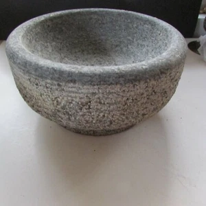 Large 15 LB Granite Mortar Hand made - Picture 1 of 9