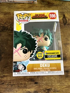 Deku (Full Cowl) Funko Pop! Animation My Hero Academia EE Excl Glow #596 - Picture 1 of 6