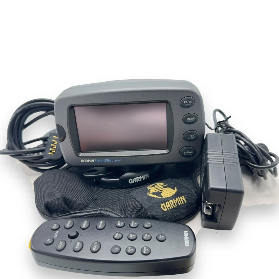 Garmin Street Pilot 2620 GPS System, Bundle, Cords, Remote Control Great 4 an RV - Image 1 of 4