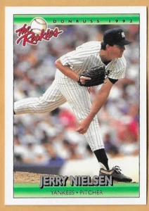JERRY NIELSEN NEW YORK YANKEES #87 - DONRUSS THE ROOKIES NM-MT 1992 - Picture 1 of 2