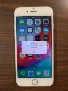 Apple iPhone 6 - 64GB - Silver (Unlocked) A1586 (CDMA + GSM) - Picture 1 of 4