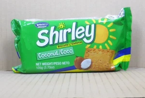 105gr/3.70oz Shirley Biscuits Coconut / Kokosnuss Kekse von Wibisco aus Barbados - Bild 1 von 5