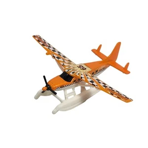 Cessna Caravan 208 Seaplane Orange & White Island Taxi by Matchbox ©2005 - Picture 1 of 11