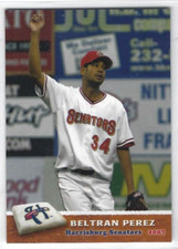 2007 Harrisburg Senators (Double-A Washington Nationals) Beltran Perez