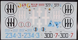 Classic Airframes | No. 497 | 1:48 Fiat Cr.42 CN Decals - Picture 1 of 1