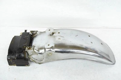 1977 YAMAHA XS750 TRIPLE XS 750 SPECIAL REAR WHEEL CHROME FENDER MUD GUARD - Image 1 of 4