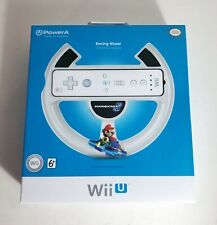 PowerA MARIO KART 8 RACING WHEEL NINTENDO Wii U / Wii BRAND NEW SEALED USA