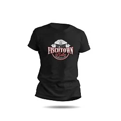 EGOCENTRIC Fischtown Pinguins - T-Shirt Fischtown Liebe - schwarz