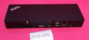 Lenovo 40B0 DK2131 ThinkPad Thunderbolt 4 Workstation Dock Black/Red - Picture 1 of 6