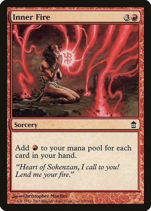 Inner Fire 1x FOIL SOK MTG Saviors of Kamigawa Common MINT red - Image 1 of 1