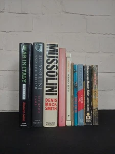WWII x10 Book Bundle Italy, Crete, Mussolini Unleashed, Naples '44, Eyewitnessed - Imagen 1 de 4
