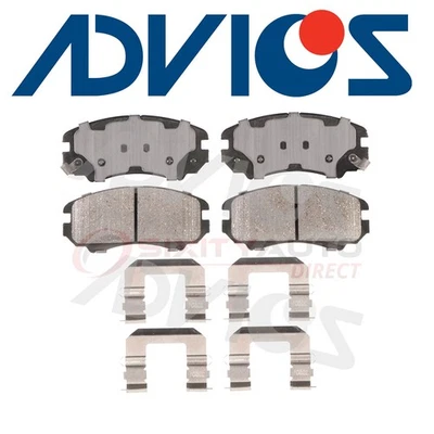ADVICS Front Disc Brake Pad Set for 2003-2010 Kia Optima  - Braking Stopping df Foto 1 de 4