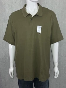 Saddlebred Comfort Flex Polo Shirt XXL Olive Green Performance Short Sleeve - Picture 1 of 14
