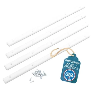 17 UHMW Kunststoffstreifen für Kappschlitten - Gehrungsstange mit vorgebohrten Löchern & Scr... - Bild 1 von 2