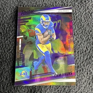 2022 Panini Prestige Xtra Points Purple Premium #162 Cam Akers Rams /199 - Picture 1 of 2